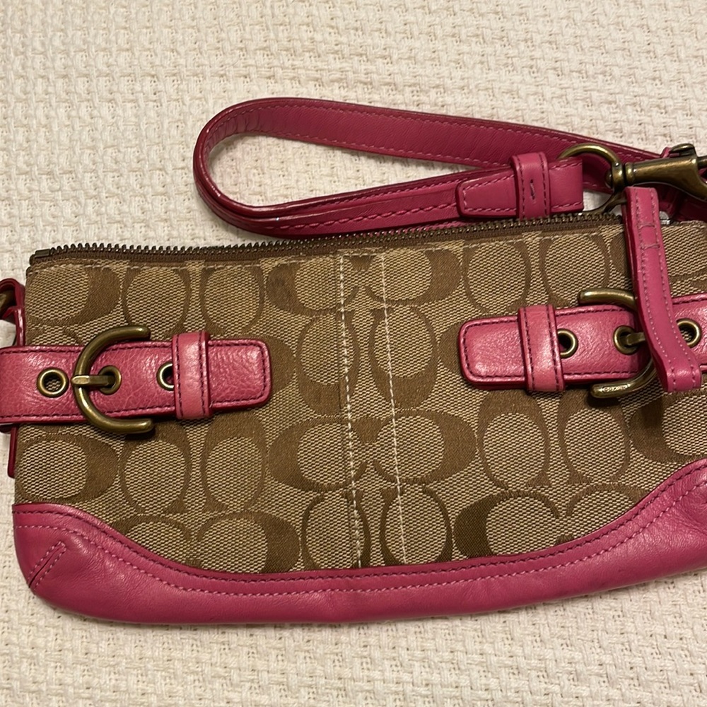 Coach wristlet